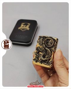 فندک بنزینی zorro- مدل نقش برجسته-اژدها