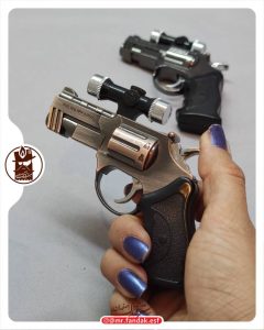 فندک اسلحه -شعله رنگی -لیزری