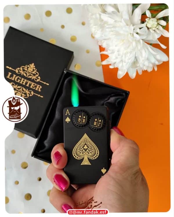 فندک پاسور شعله رنگی