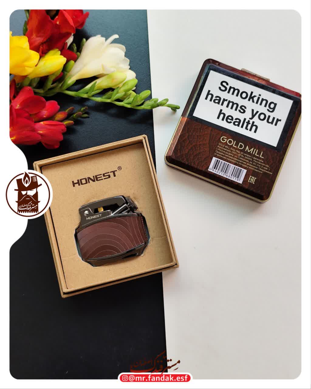 فندک در پران تپل هانست چوبی honest 324 فندک در پران تپل هانست چوبی honest 324