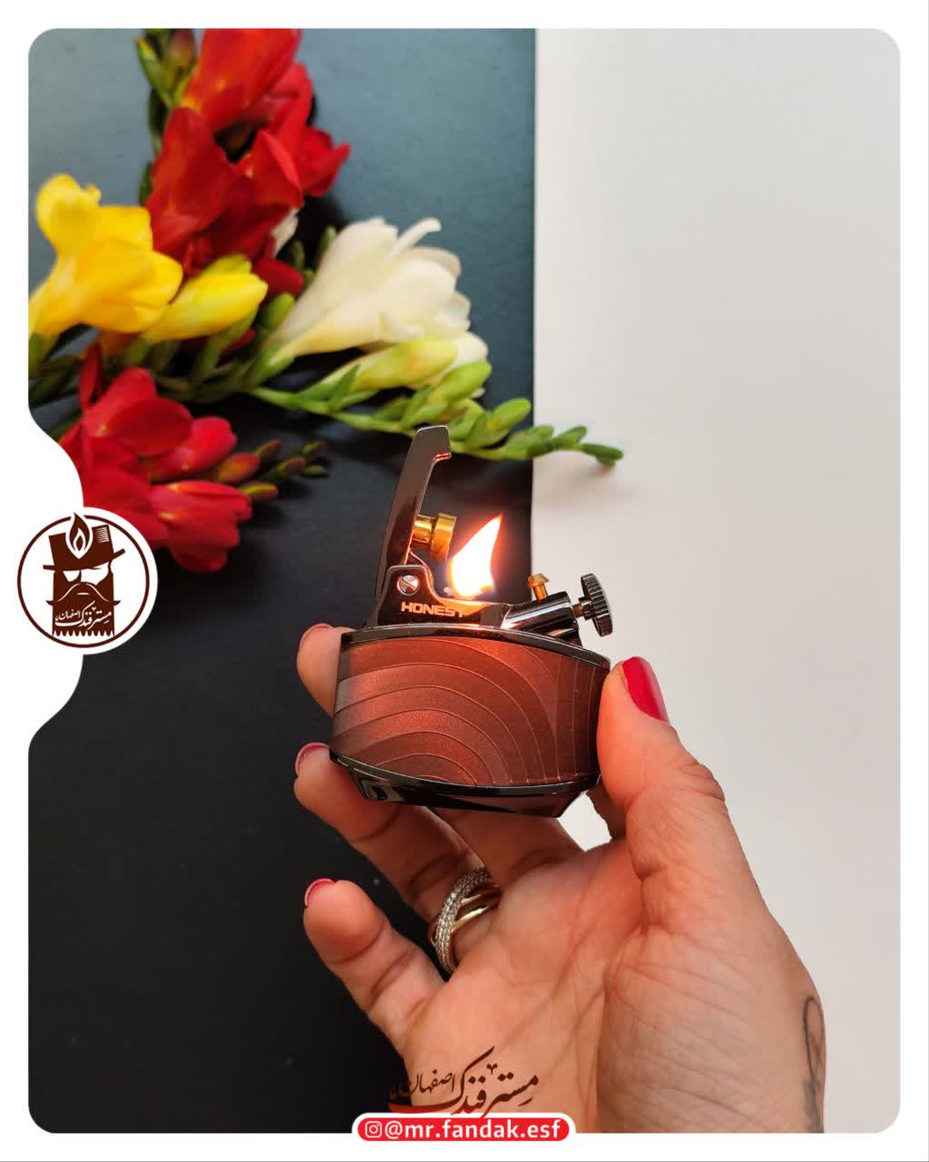 فندک در پران تپل هانست چوبی honest 324 فندک در پران تپل هانست چوبی honest 324