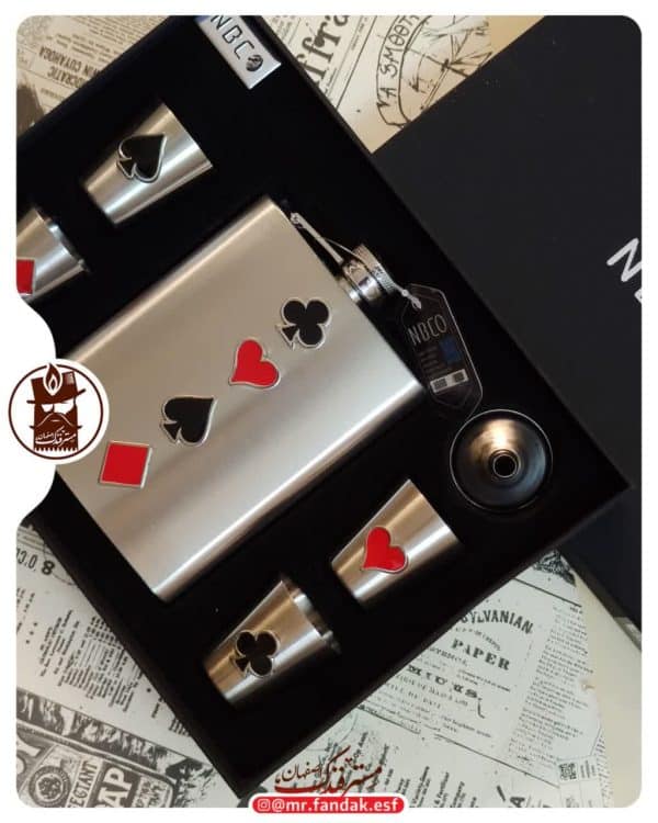 ست فلاسک 4 شات NBCO طرح پاسور