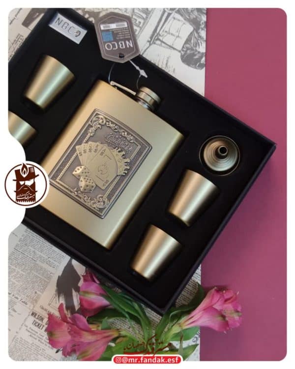 ست فلاسک 4 شات NBCO طرح ورق 293