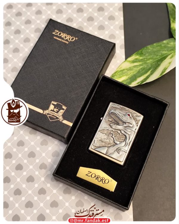 فندک زورو zorro دایناسور برجسته 225