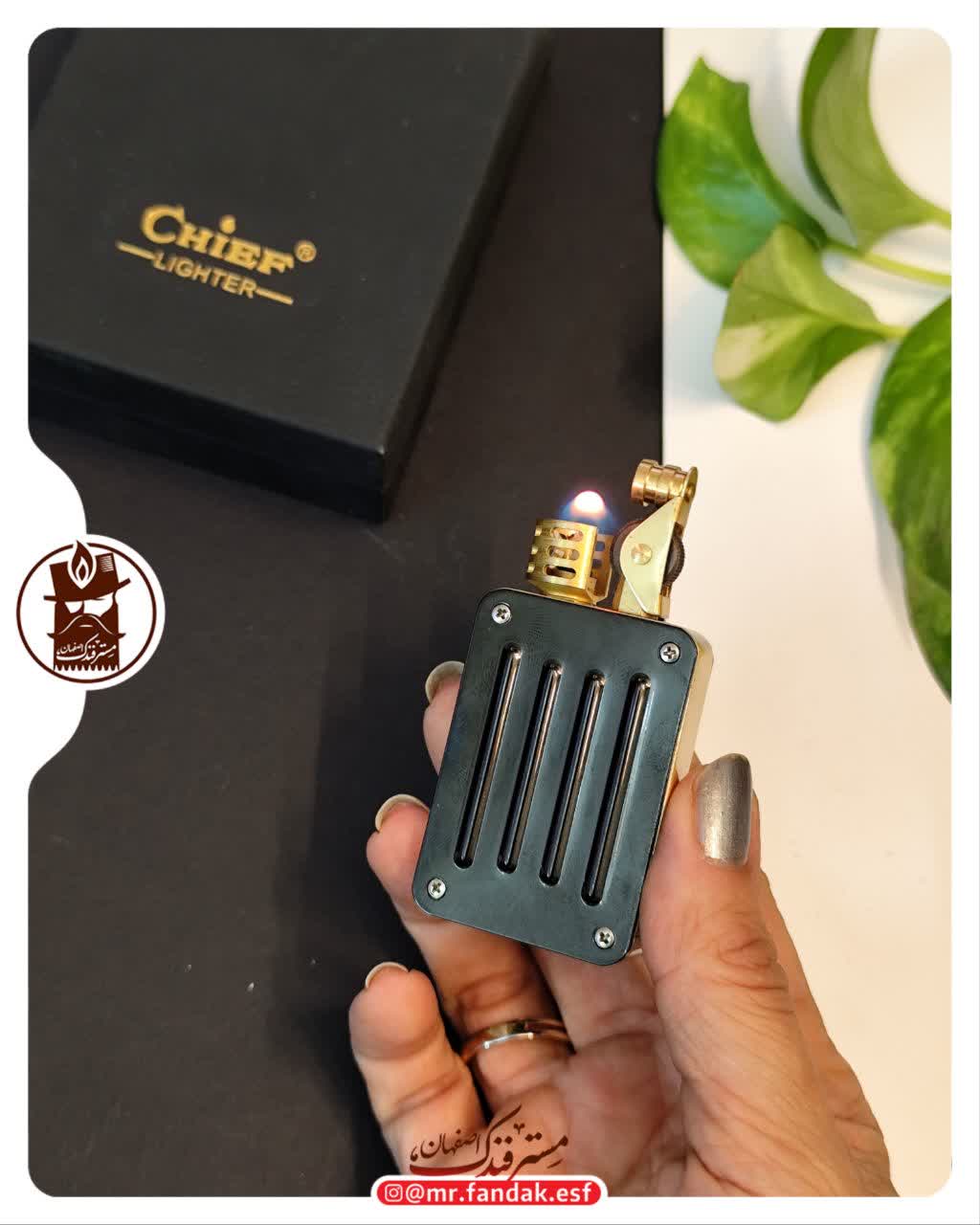 فندک کلکسیونی بنزینی چیف chief فندک کلکسیونی بنزینی چیف chief