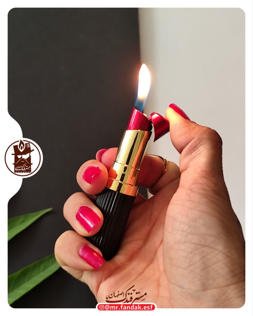 فندک فانتزی رژ لب فندک فانتزی رژ لب