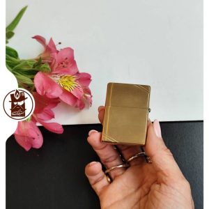فندک زیپو اورجینال 240 vintag br fin brass