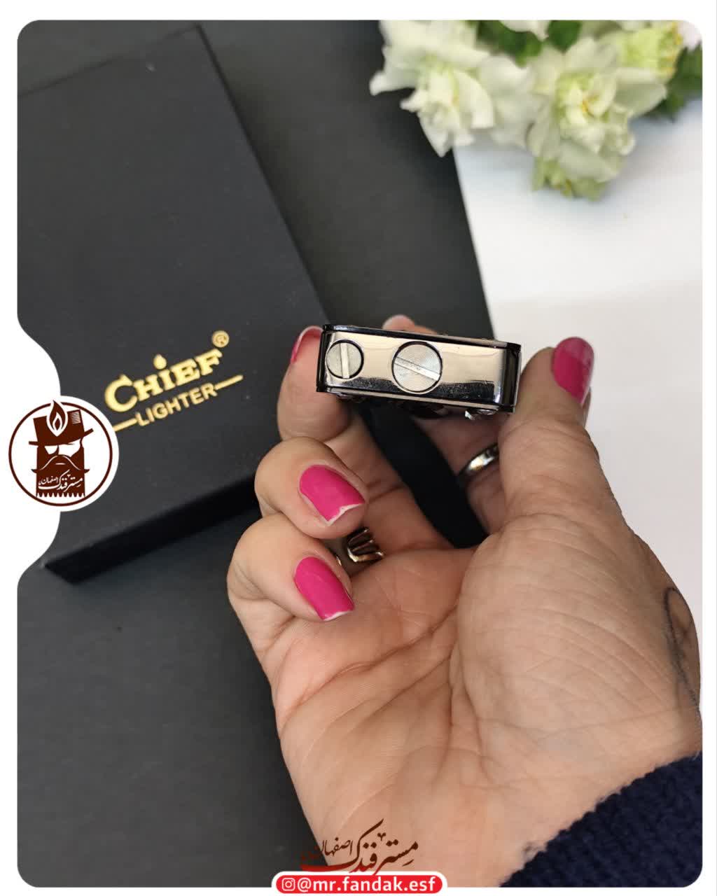 فندک درپران ضامن دار چیف chief فندک درپران ضامن دار چیف chief