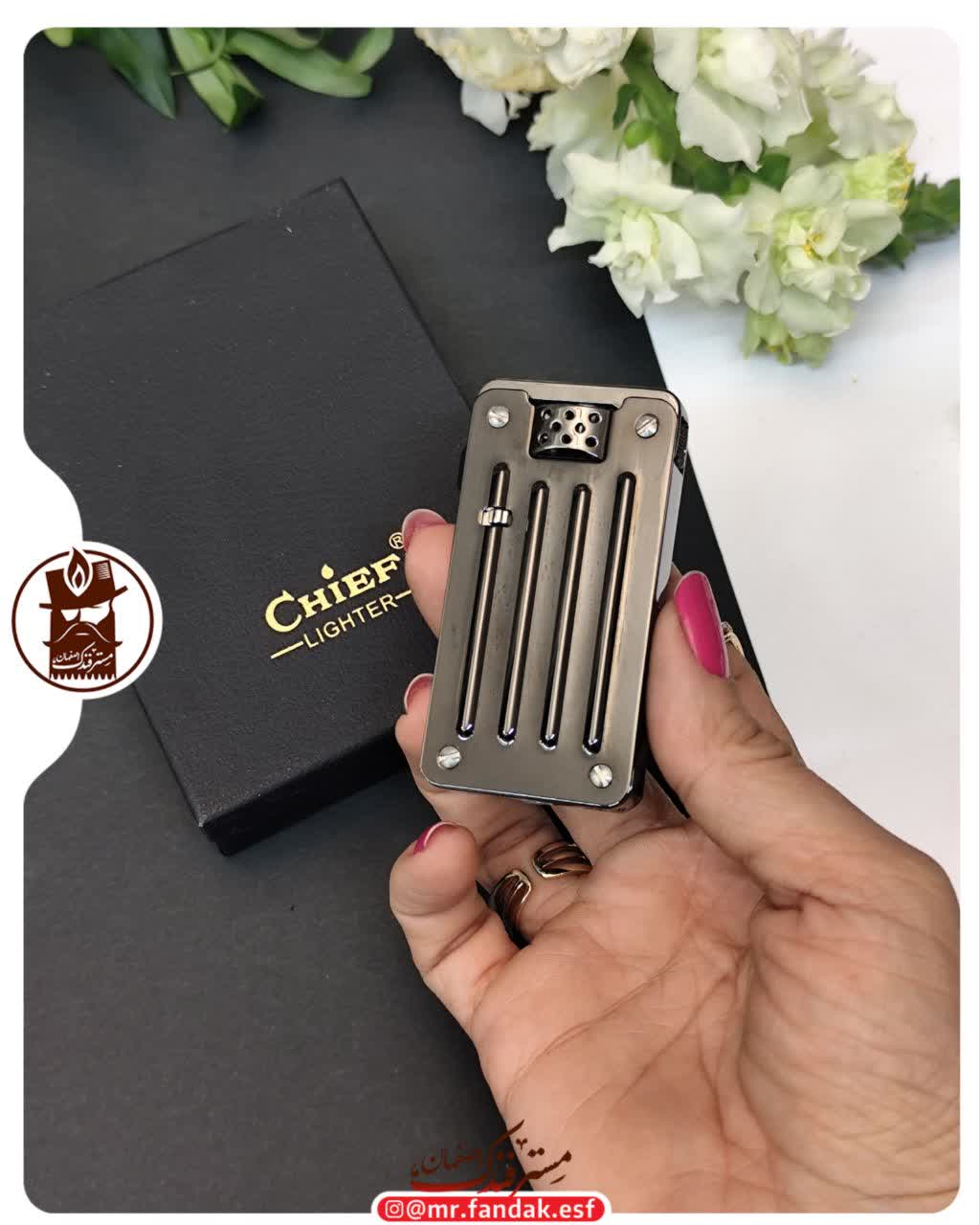 فندک درپران ضامن دار چیف chief فندک درپران ضامن دار چیف chief