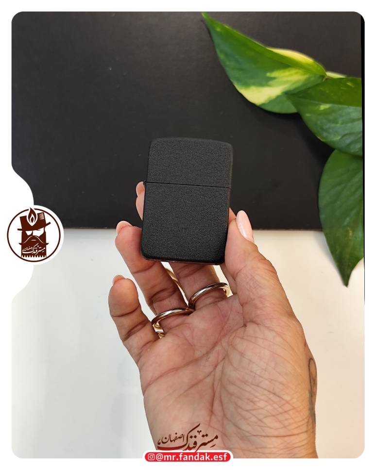 فندک زیپو اورجینال zippo 28582 rep black crackle فندک زیپو اورجینال zippo 28582 rep black crackle