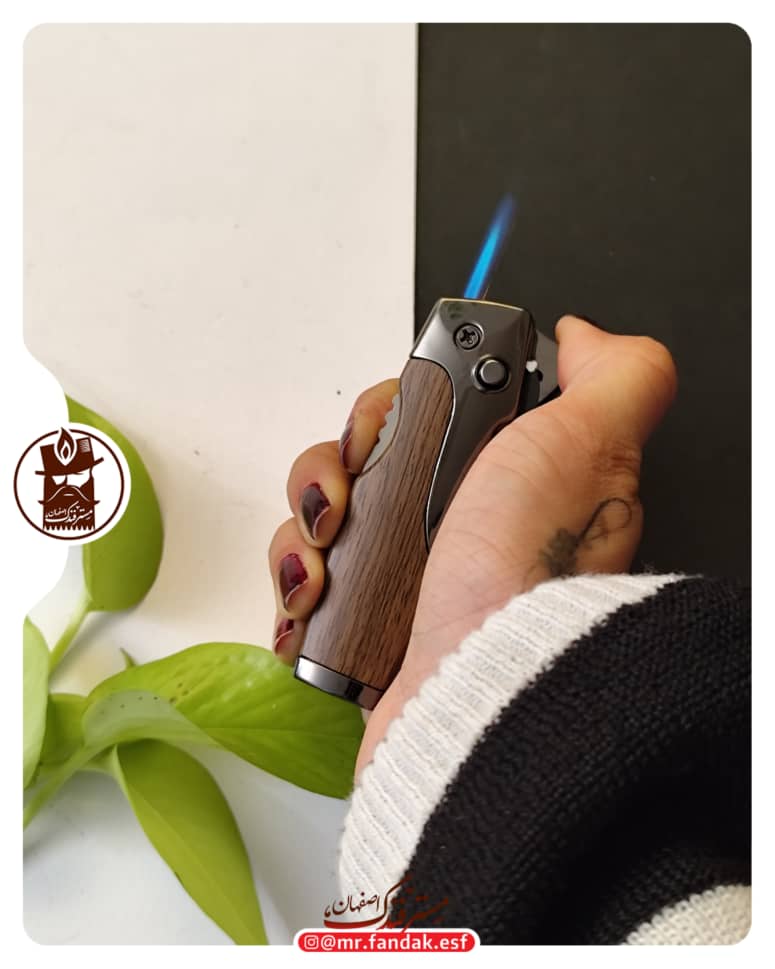 فندک طرح چاقو شعله اتمی فندک طرح چاقو شعله اتمی