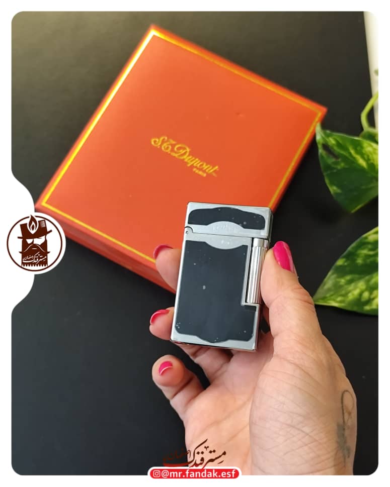 فندک st.dupont دپونت (های کپی ) مشکی فندک st.dupont دپونت (های کپی ) مشکی