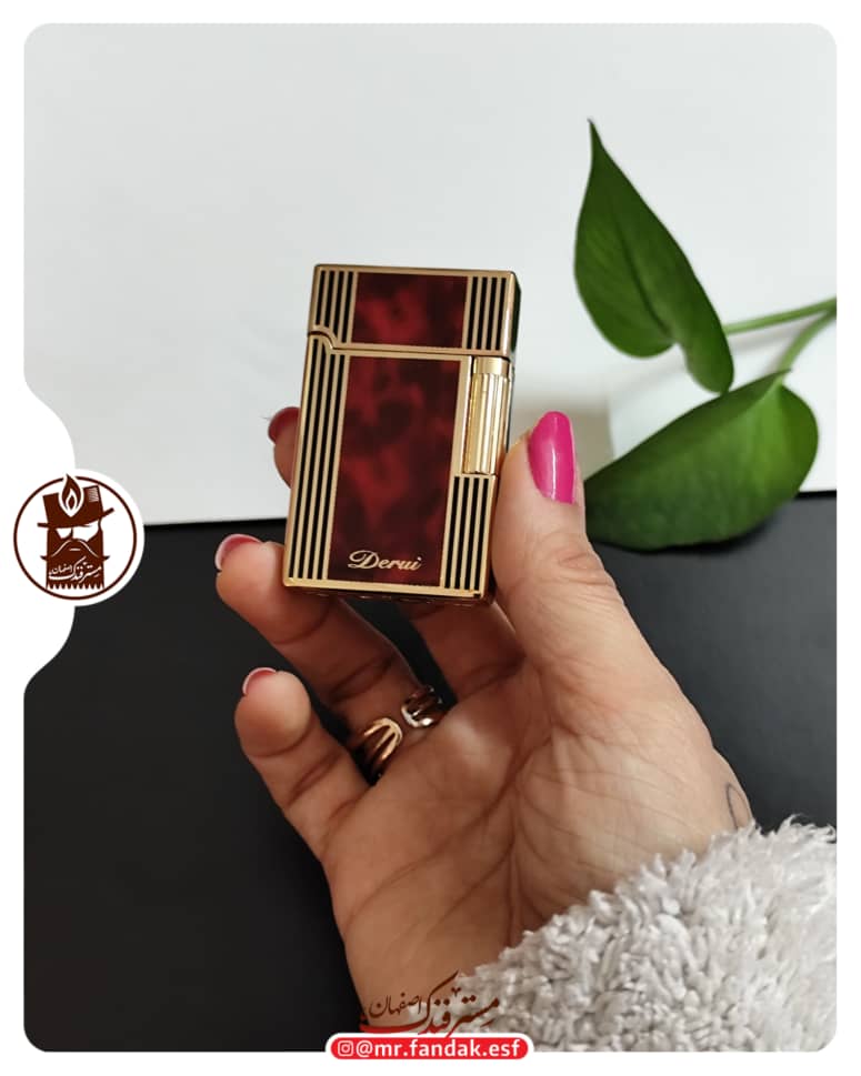 فندک بغل زن دروی derui لاین دو زرشکی فندک بغل زن دروی derui لاین دو زرشکی