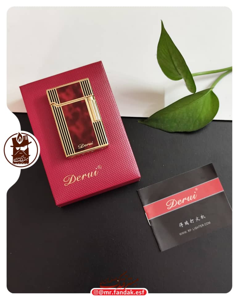 فندک بغل زن دروی derui لاین دو زرشکی فندک بغل زن دروی derui لاین دو زرشکی