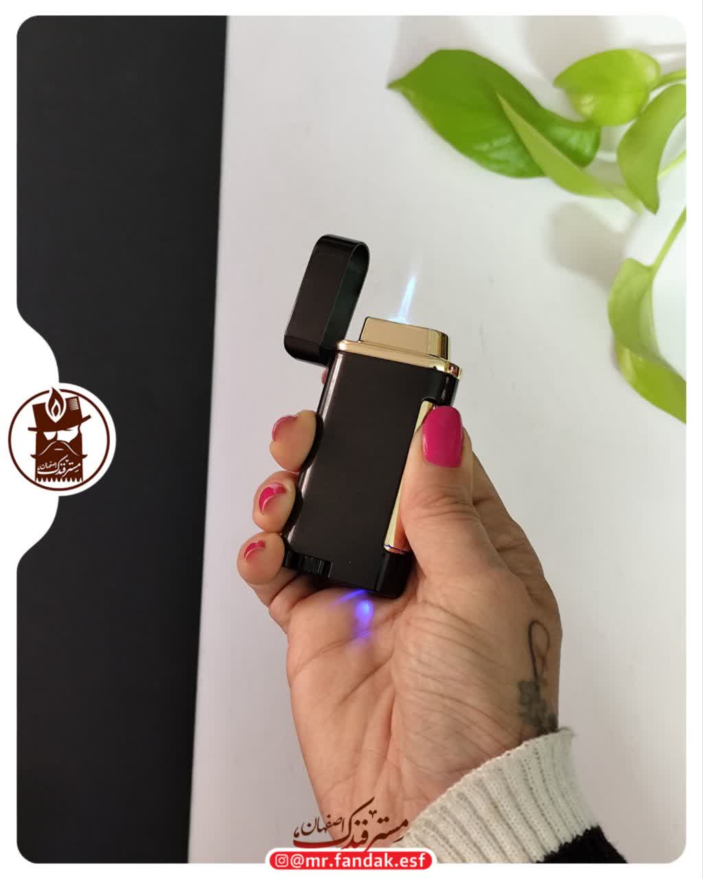 فندک سنسوردار بشکنی و صوتی دو حالته فندک سنسوردار بشکنی و صوتی دو حالته