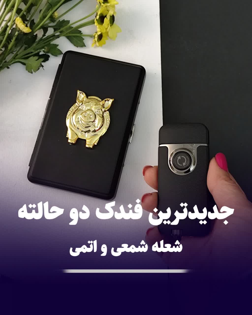 فندک دوحالته دکمه دار 1006