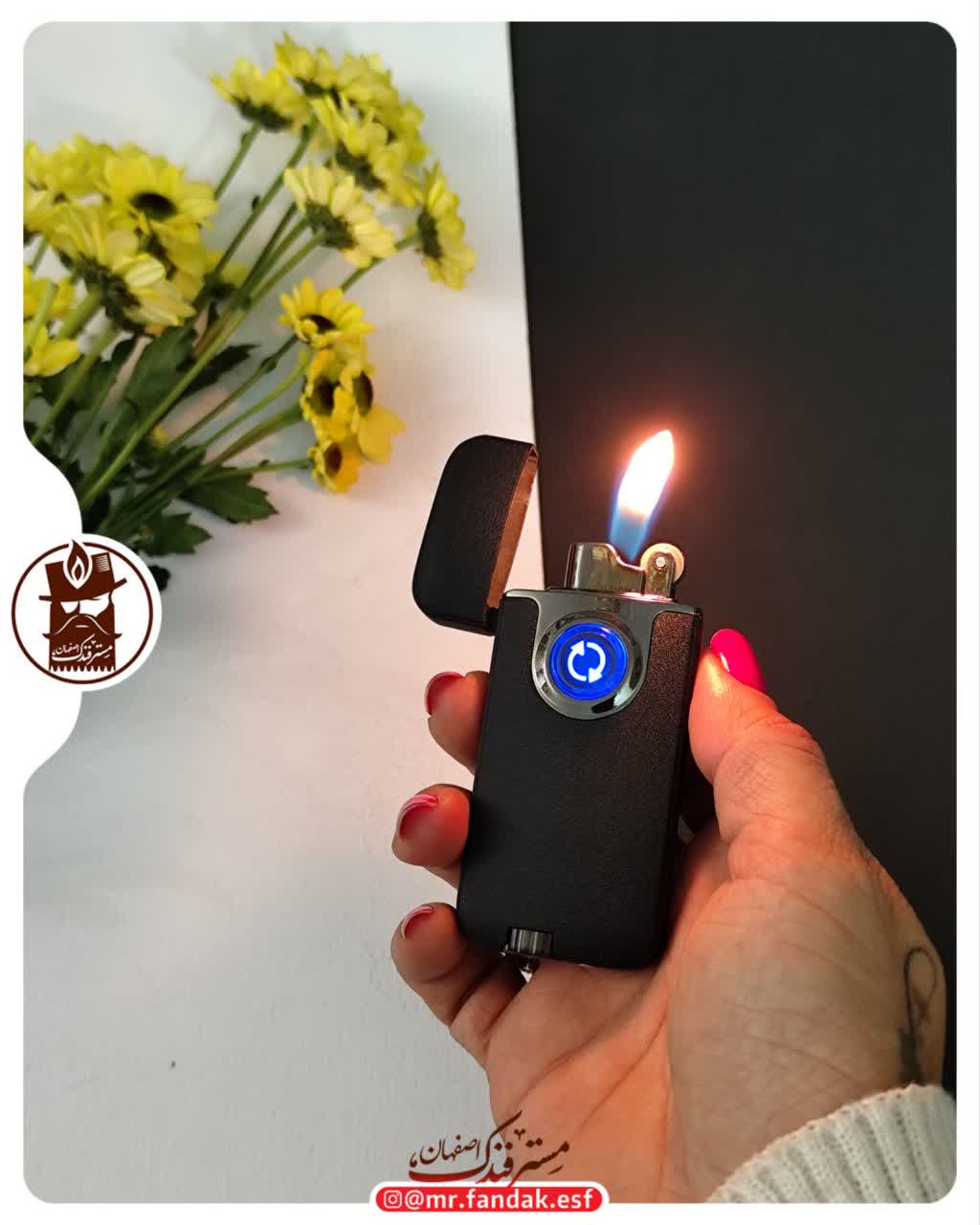 فندک دوحالته دکمه دار 1006 فندک دوحالته دکمه دار 1006