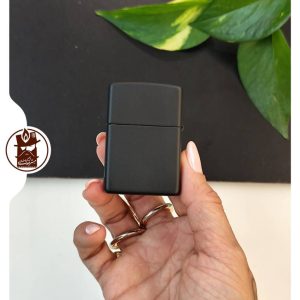 فندک زیپو اورجینال 218 regular black matt